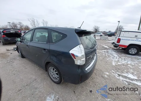 2012 Toyota Prius V Three from USA, damaged, VIN JTDZN3EU3C3121890